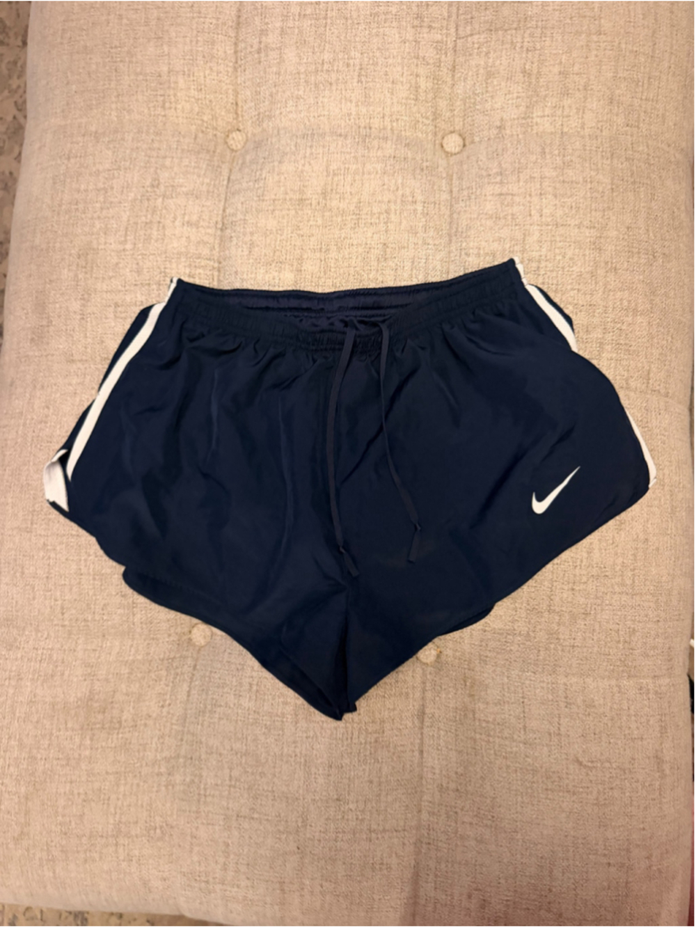 Nike Dri-FIT Women’s Navy Blue Running Shorts Size Large